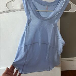 FP Movement by Free People Light Blue Tank Top